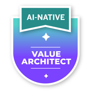 AI Native Value Architect badge